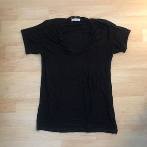 Joah Brown Black Tee